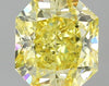 GIA 0.73 Fancy Intense Yellow-SI2 Radiant Diamond