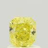 GIA 0.71 Fancy Intense Yellow-SI2 Radiant Diamond