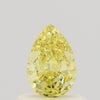 GIA 0.5 Fancy Intense Yellow-VS2 Pear Diamond