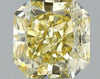 GIA 0.56 Fancy Yellow-VS2 Radiant Diamond