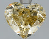 GIA 1.3 Fancy Brownish Yellow-SI2 Heart Diamond