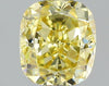 GIA 0.46 Fancy Intense Yellow-VVS1 Cushion Diamond
