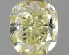 GIA 0.46 Fancy Yellow-VVS2 Cushion Diamond