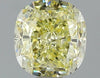 GIA 0.71 Fancy Yellow-VS2 Cushion Diamond