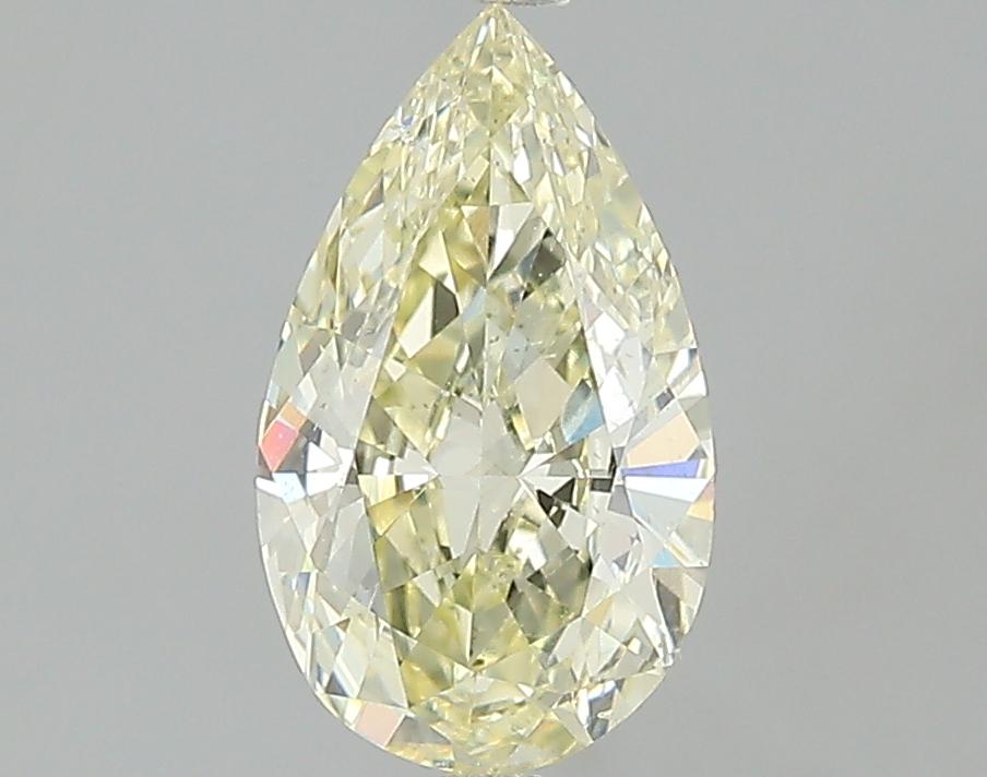 GIA 1.12 U-V-SI1 Pear Diamond