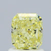 GIA 1.13 Fancy Yellow-SI1 Radiant Diamond
