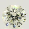 GIA 1.26 Very Light Yellow Green-VS1 Round Diamond