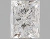 GIA 1 E-VS2 Princess Diamond