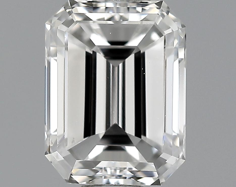 GIA 1 D-VS2 Emerald Diamond