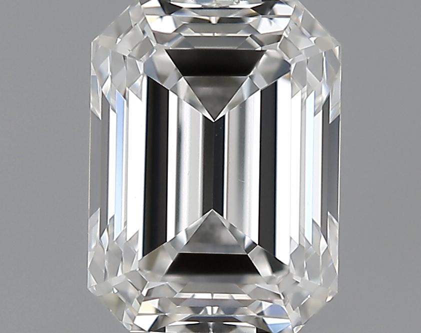 GIA 1 E-VVS2 Emerald Diamond