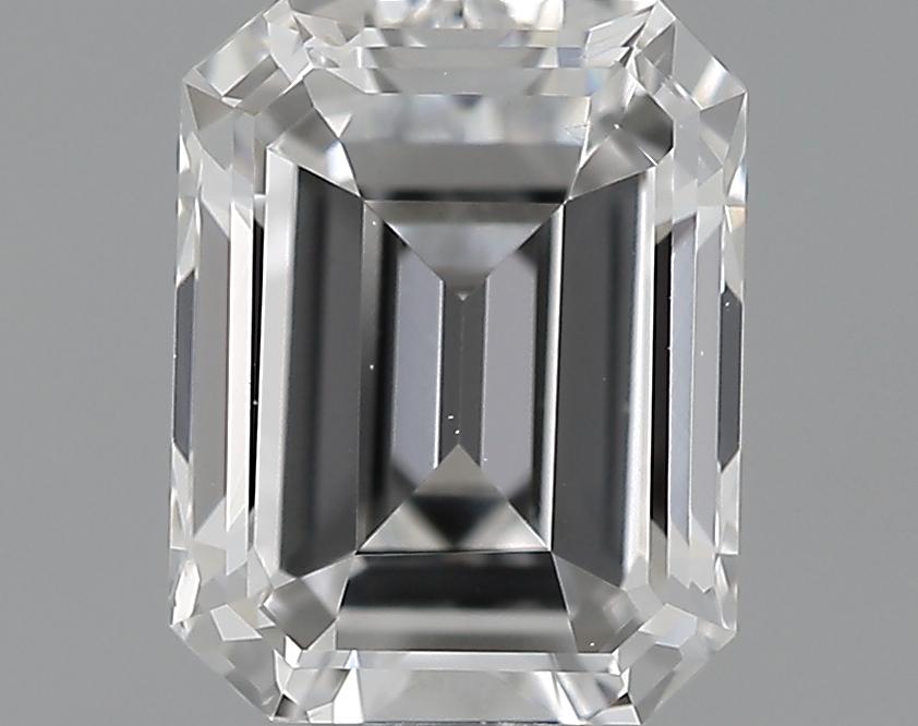 GIA 1 D-VS2 Emerald Diamond