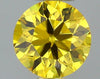 GIA 0.2 Fancy Vivid Yellow-VVS2 Round Diamond