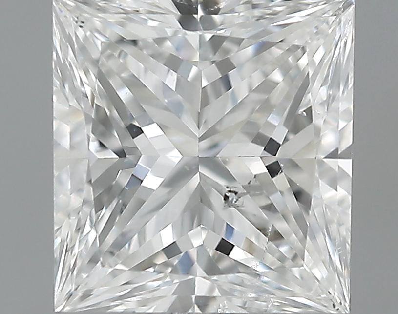 GIA 1.12 F-SI2 Princess Diamond