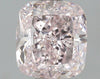 GIA 0.62 Light Pink-SI1 Cushion Diamond