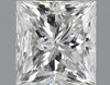 GIA 0.31 E-VVS1 Princess Diamond