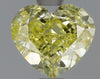 GIA 1 Fancy Yellow-VS2 Heart Diamond