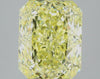 GIA 5.03 Fancy Yellow-SI1 Radiant Diamond