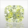 GIA 1.31 Fancy Light Green Yellow-SI1 Cushion Diamond