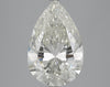 GIA 5.01 K-SI2 Pear Diamond