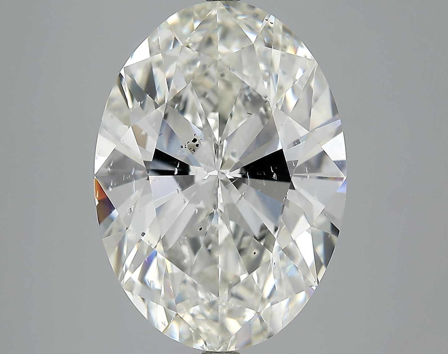 GIA 10.04 J-SI2 Oval Diamond