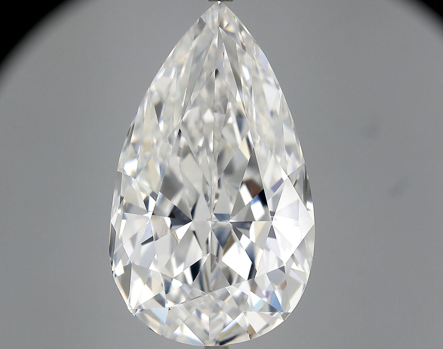 GIA 22.53 E-VVS2 Pear Diamond