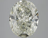 GIA 5.03 K-SI2 Oval Diamond