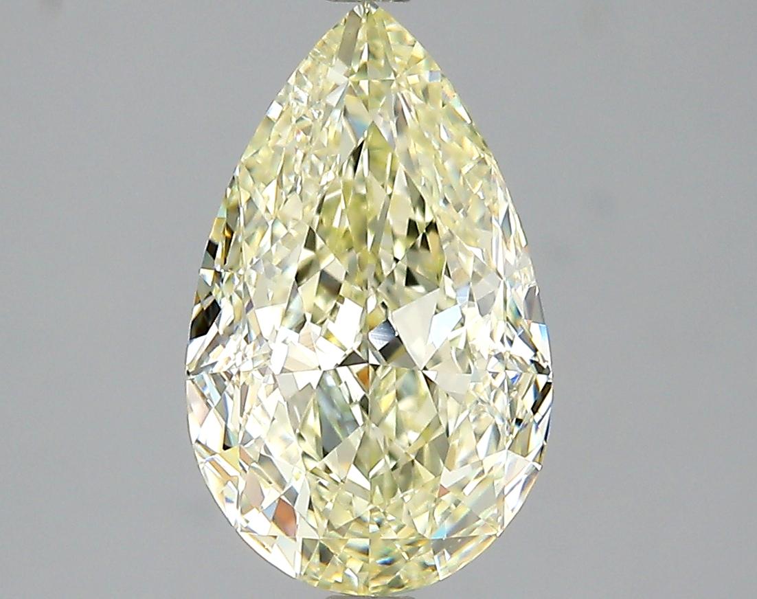 GIA 3.02 W-X-VS2 Pear Diamond