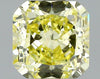 GIA 1.03 Fancy Intense Yellow-VVS2 Cushion Diamond