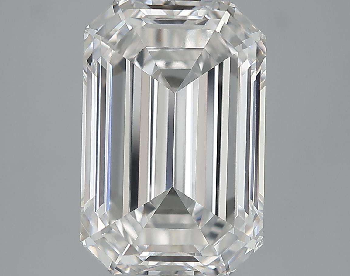 GIA 5.92 F-VVS2 Emerald Diamond