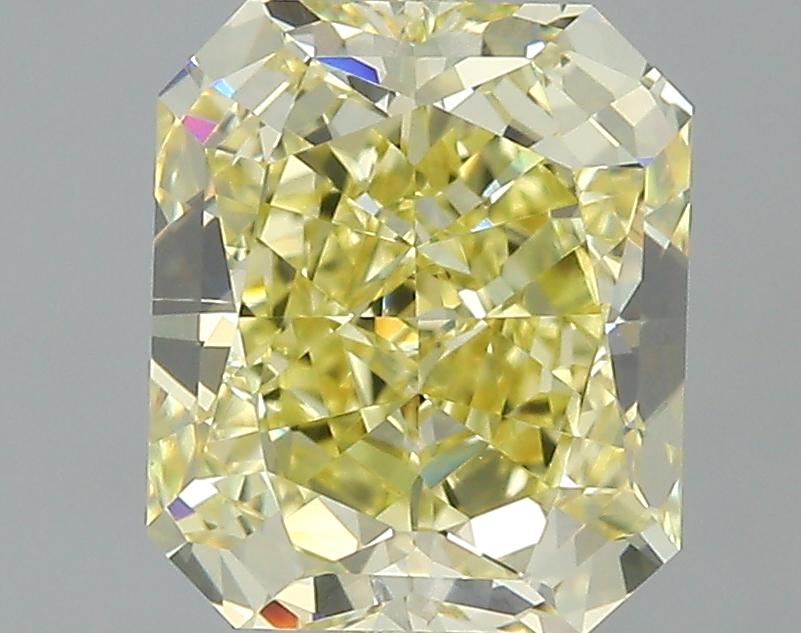 GIA 1.35 Fancy Yellow-SI1 Radiant Diamond