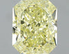 GIA 1.01 Fancy Yellow-VS1 Radiant Diamond