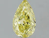 GIA 0.69 Fancy Intense Yellow-VS2 Pear Diamond