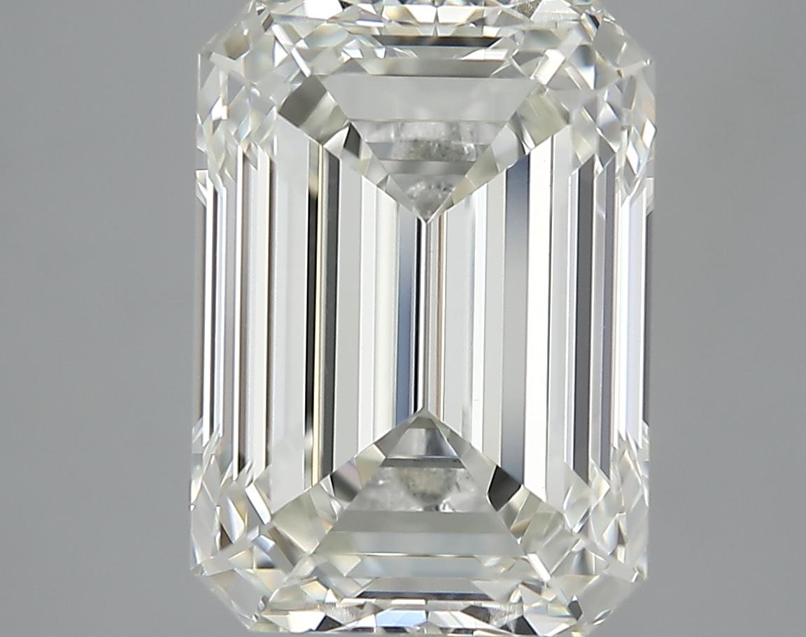 GIA 7.01 J-VVS2 Emerald Diamond