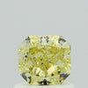 GIA 0.7 Fancy Yellow-SI2 Radiant Diamond