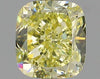 GIA 1.21 Fancy Yellow-SI1 Cushion Diamond