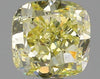 GIA 1.71 Fancy Yellow-SI2 Cushion Diamond