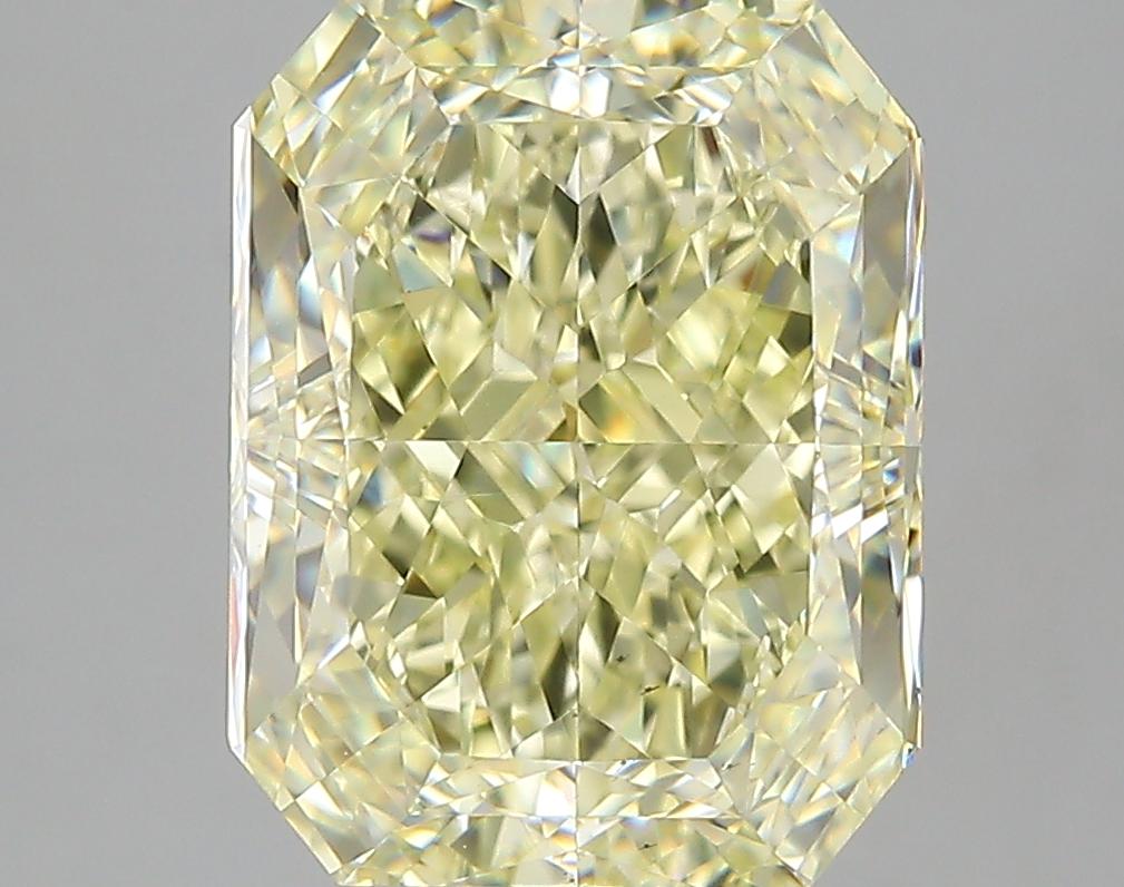 GIA 5.9 Y - Z-VS2 Radiant Diamond