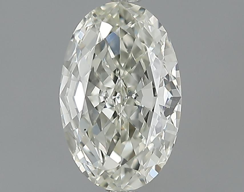 GIA 0.71 L-VVS1 Oval Diamond
