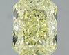 GIA 1.14 Fancy Light Yellow-VVS1 Radiant Diamond