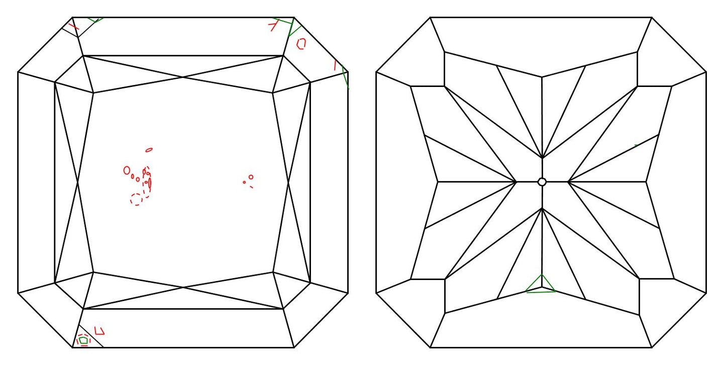 GIA 2.71 Y - Z-VS2 Radiant Diamond