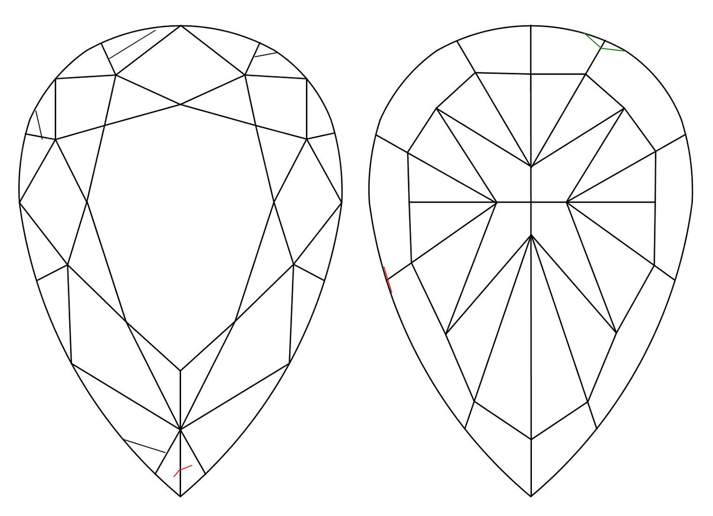 GIA 0.65 Fancy Yellow-VS1 Pear Diamond