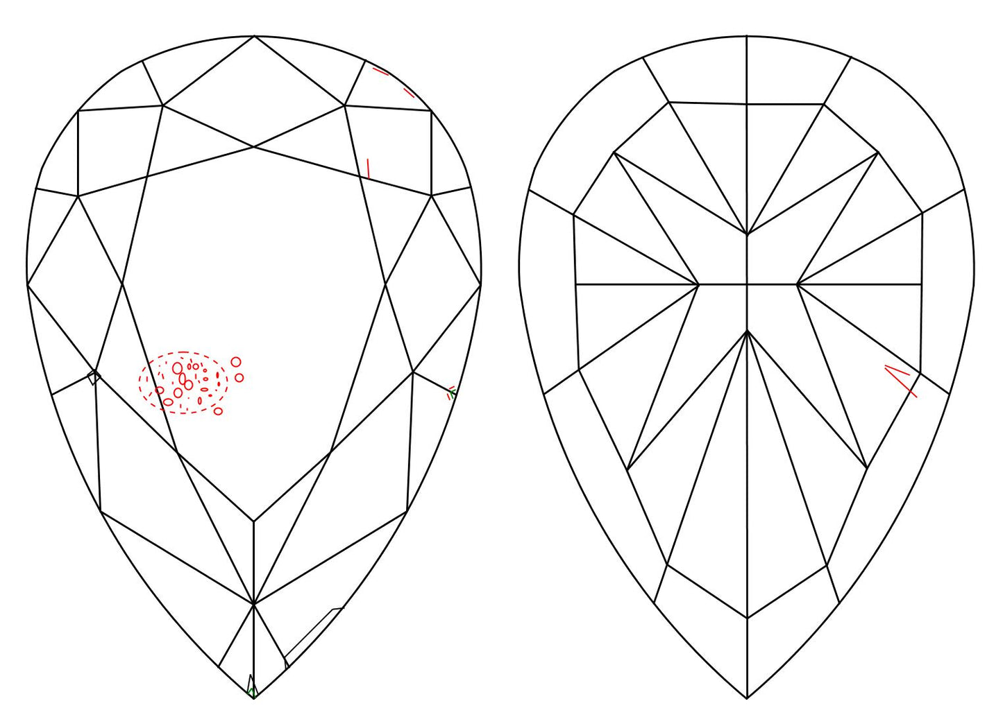 GIA 0.5 Fancy Intense Yellow-SI1 Pear Diamond