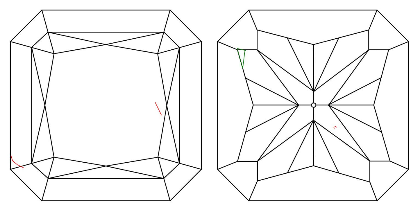 GIA 0.56 Fancy Yellow-VS2 Radiant Diamond