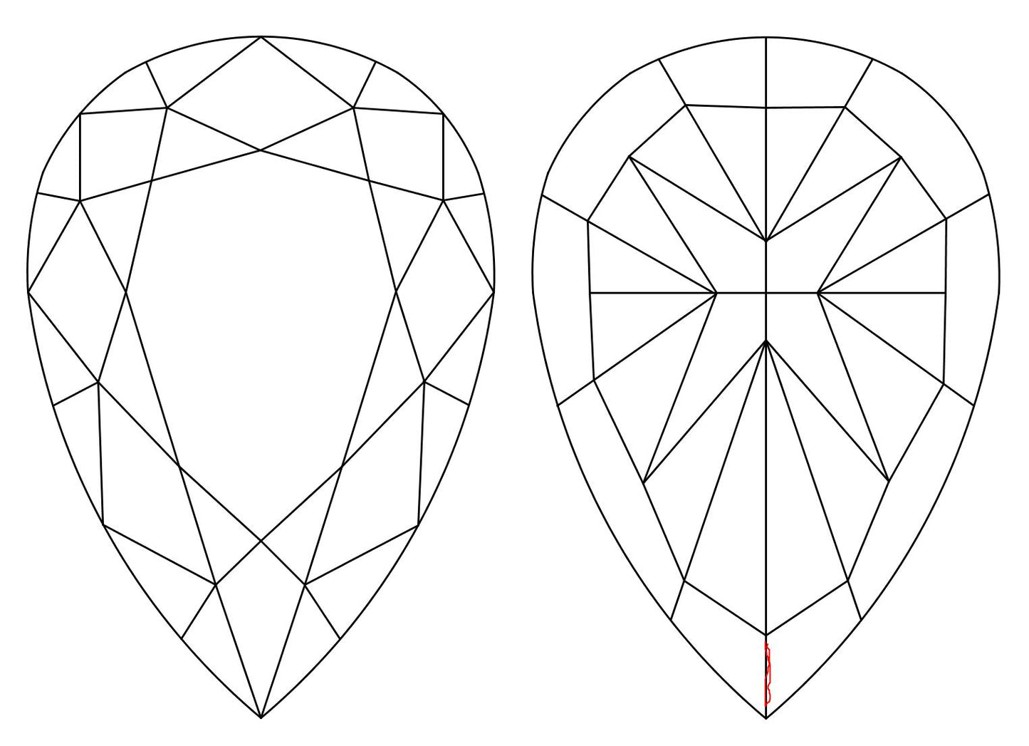 GIA 0.57 Fancy Intense Yellow-VVS1 Pear Diamond