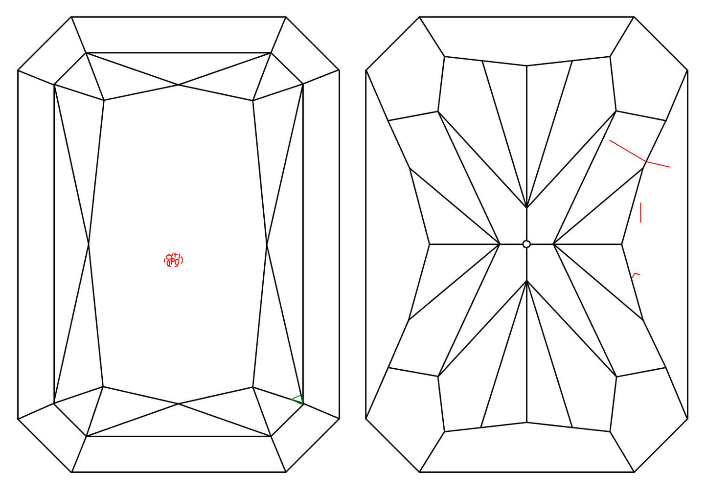 GIA 1.01 E-SI2 Radiant Diamond