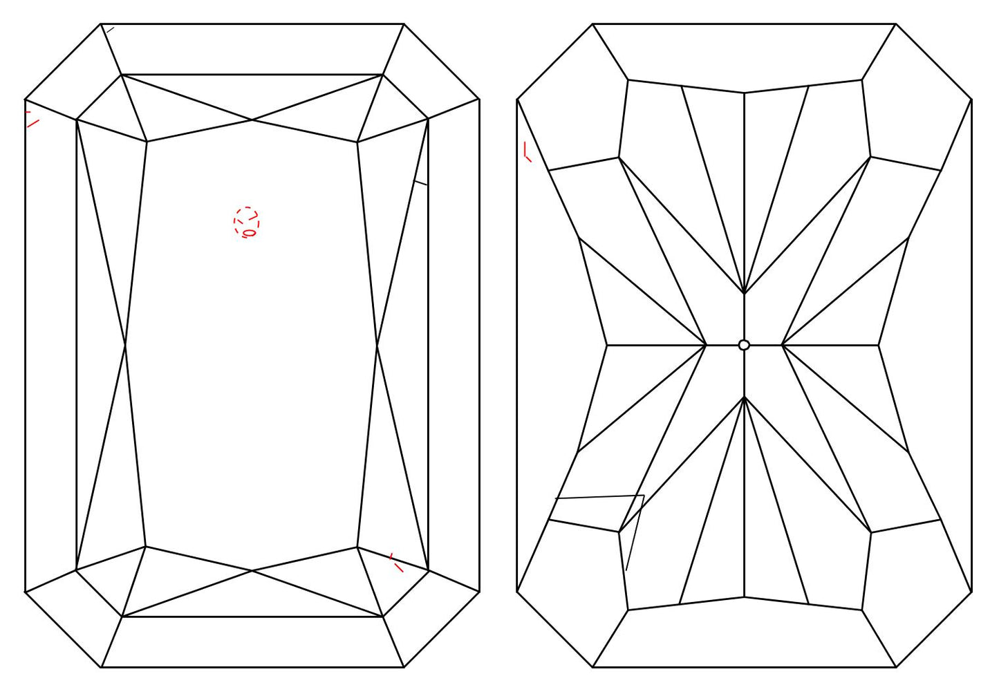 GIA 1 F-VS1 Radiant Diamond