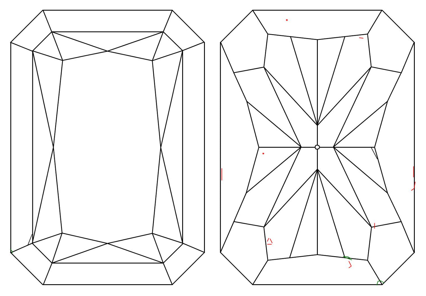 GIA 1 G-VS1 Radiant Diamond