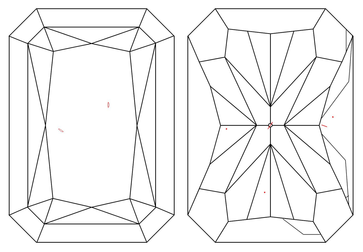 GIA 1 E-VS1 Radiant Diamond