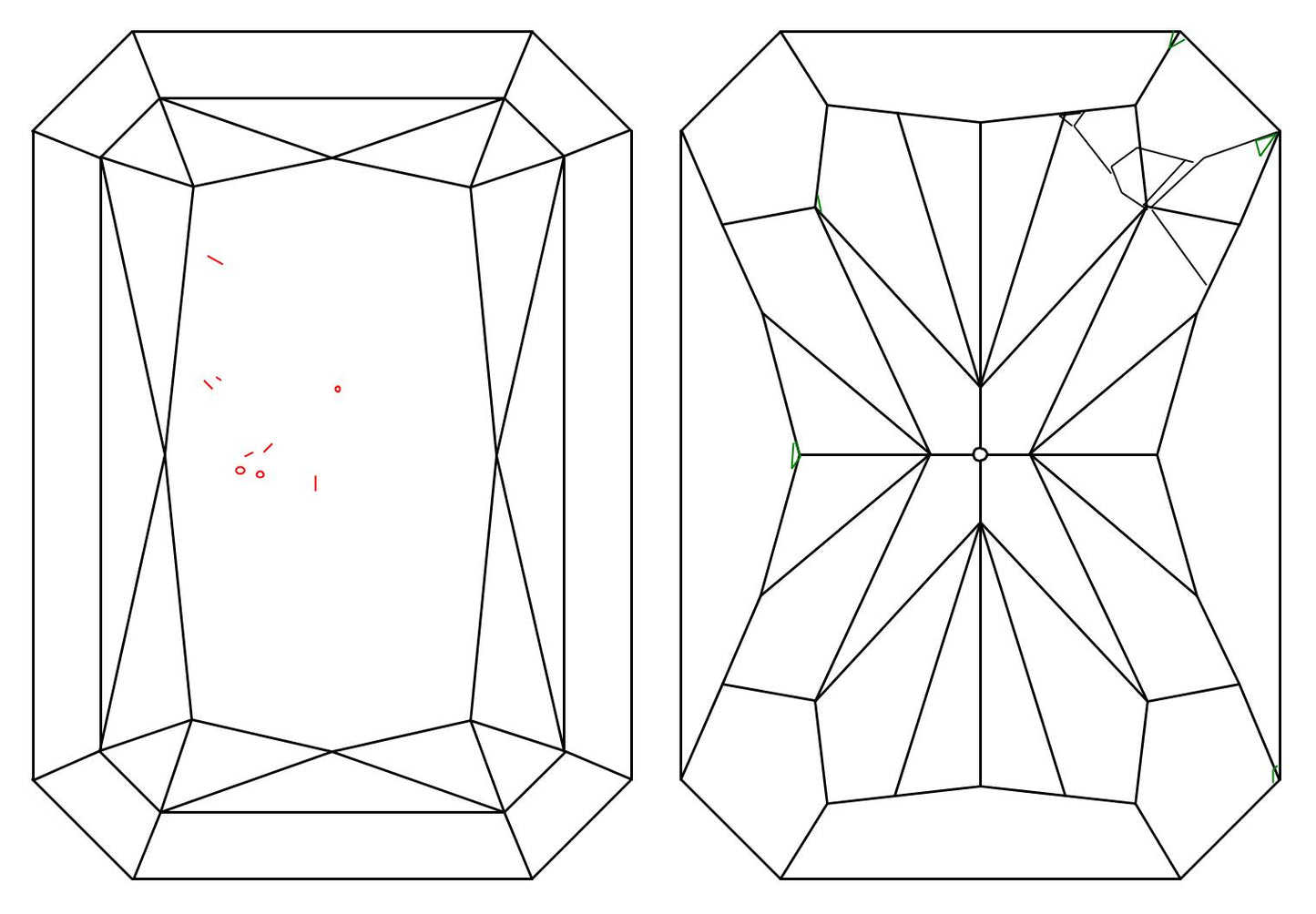 GIA 1 F-VS1 Radiant Diamond