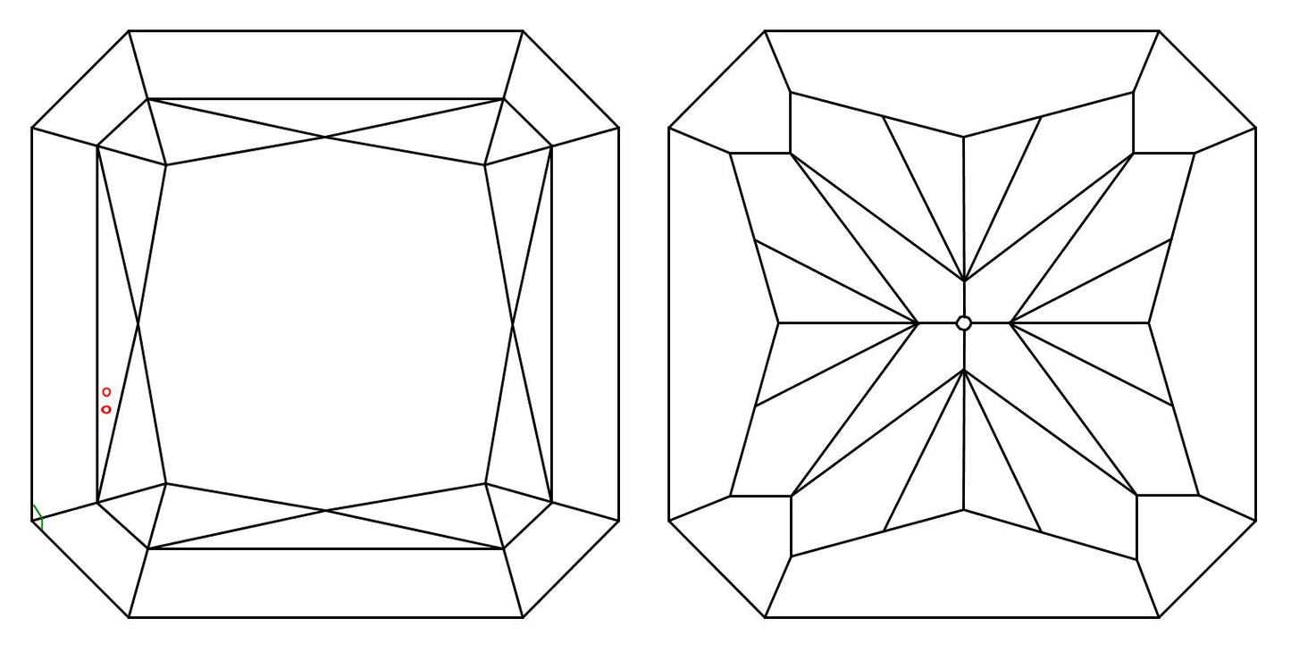 GIA 1.5 D-VS1 Radiant Diamond